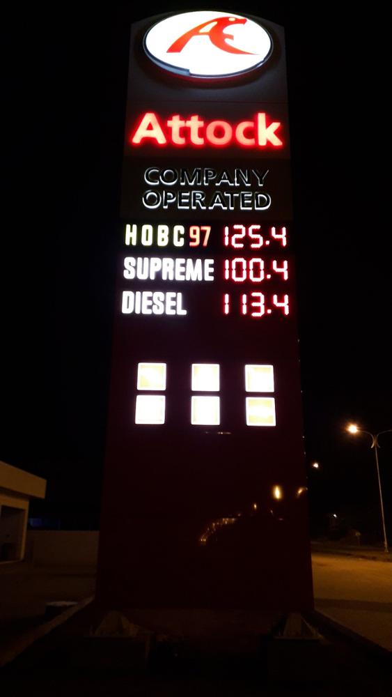 LED Gas Station Price Signs Petro LED